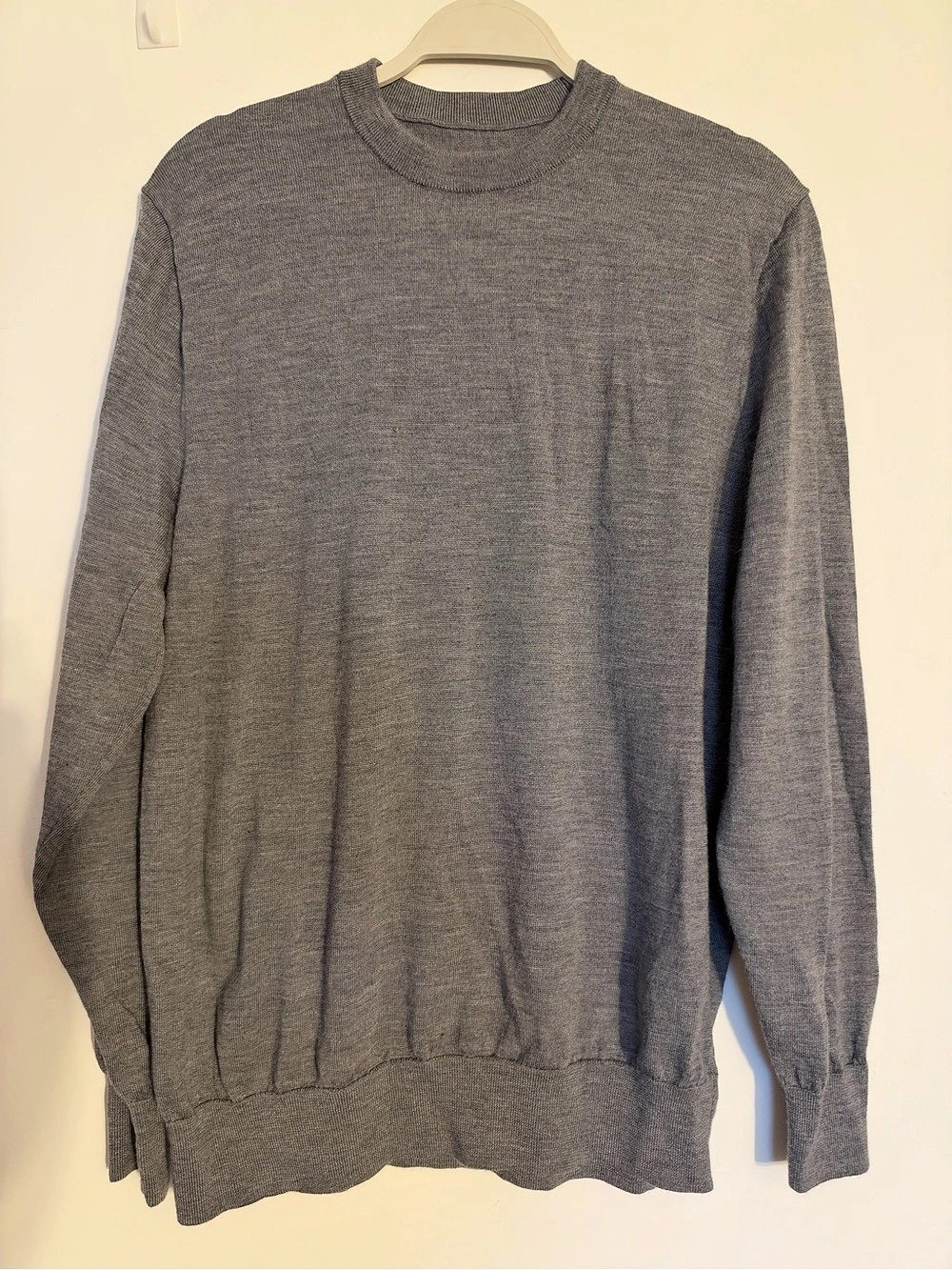 Eddie Bauer Men's Merino Wool Crewneck Size Large